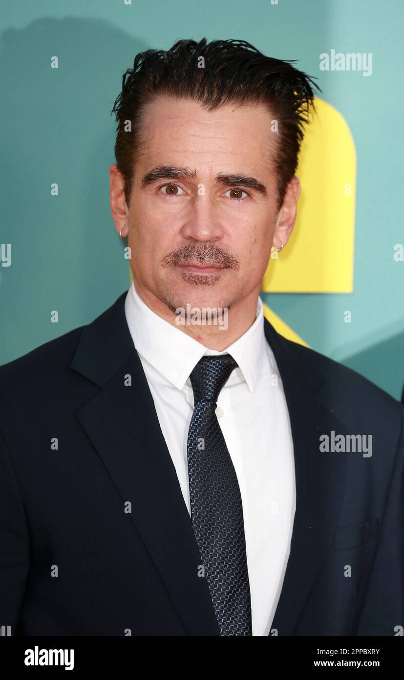 Colin Farrell besucht die britische Premiere „The Banshees of Inisherin“ während des BFI London Film Festivals 66. in der Royal Festival Hall in London. Stockfoto