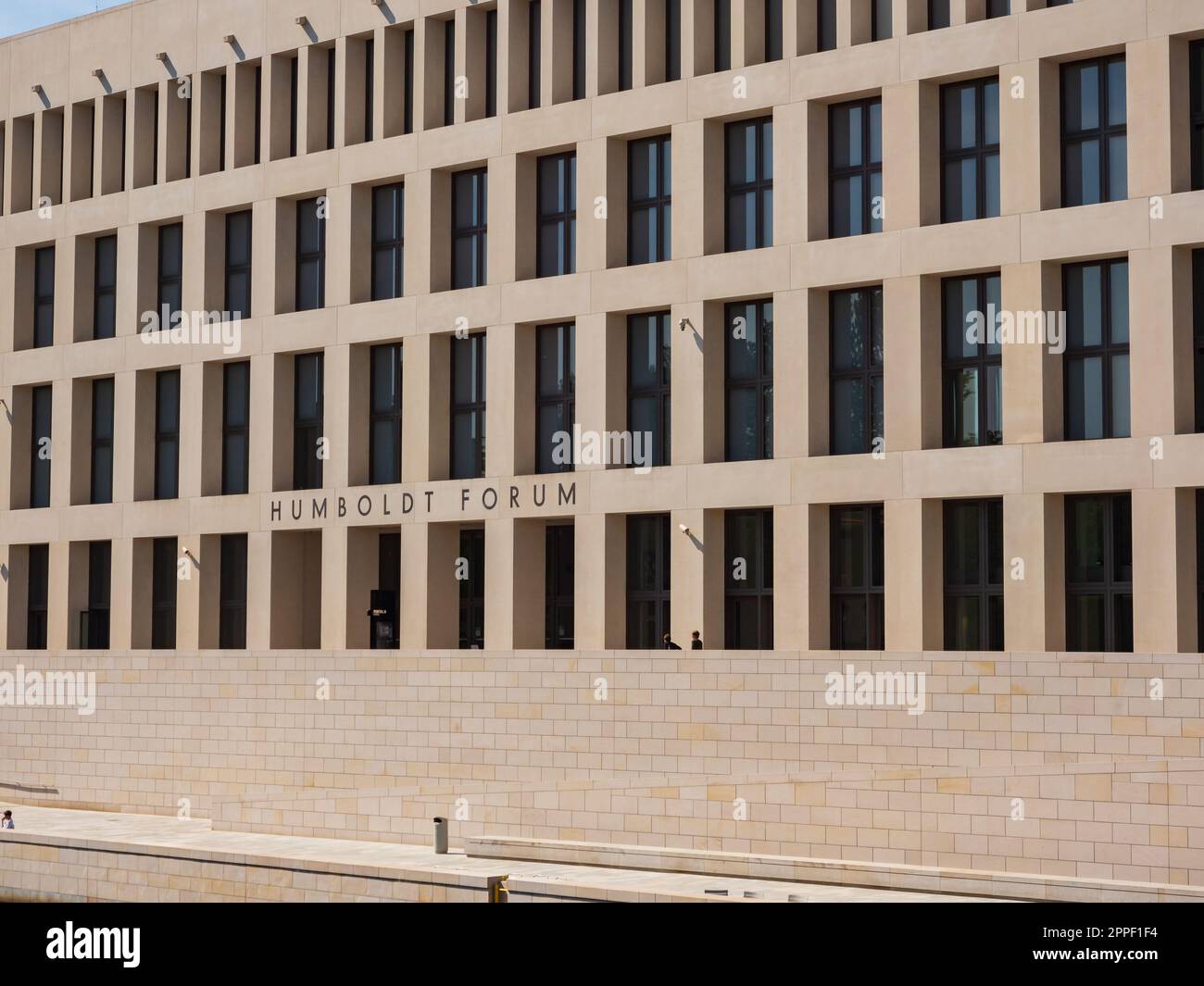 Berlin, Deutschland - Mai 2022: Humboldt-Forum-Gebäude auf der Museumsinsel. Erbaut im 15. Jahrhundert, war dieser herrliche Palast der Sitz der Könige und Emp Stockfoto