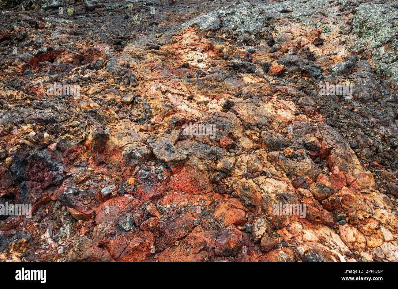 Craters of the Moon National Monument and Preserve in Idaho Stockfoto