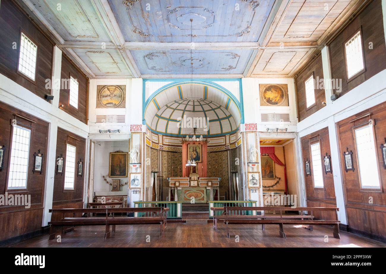Old Mission State Park in Idaho Stockfoto