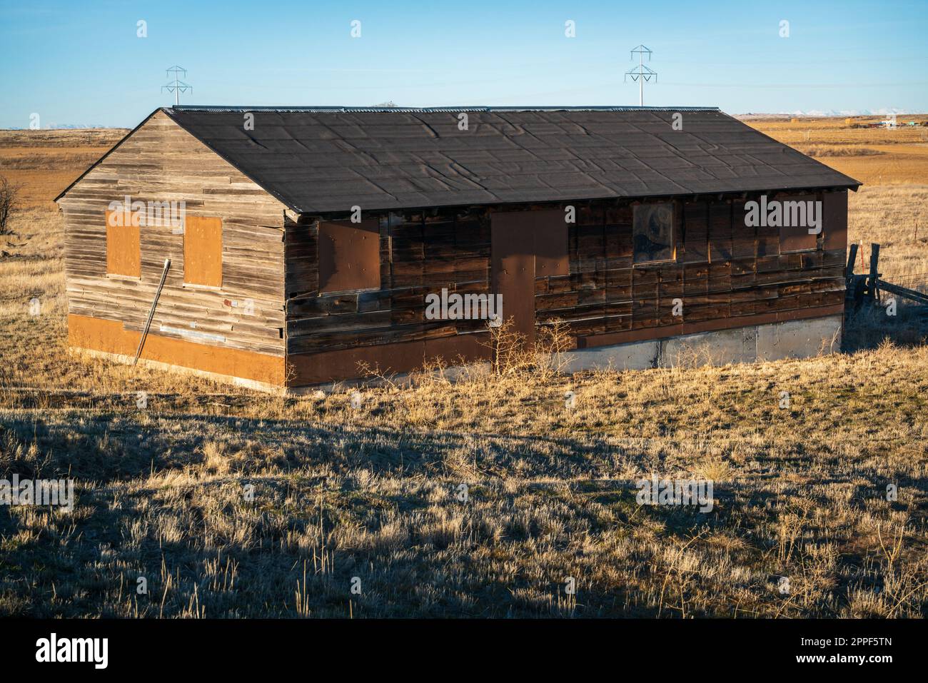 Minidoka National Historic Site in Idaho Stockfoto