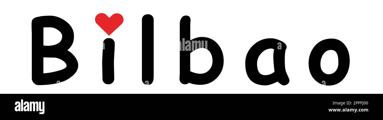 Ich liebe es. Design für Stadtreisen Stockfoto