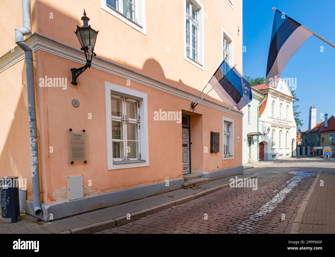 Gebäude der Ballettschule Tallinn, Estland Stockfoto