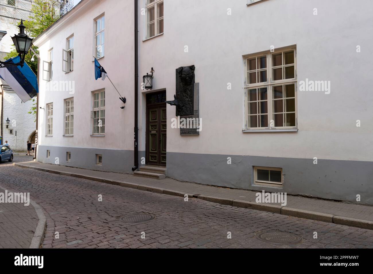 Das Institut für Bühnenkunst der Estnischen Musik- und Theaterakademie in Tallinn, Estland Stockfoto
