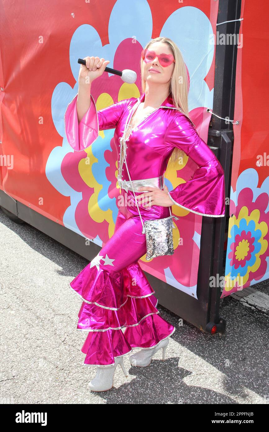 Yvonne Woelki, Schlagermove, 02.07.2022, Hamburg Stockfoto