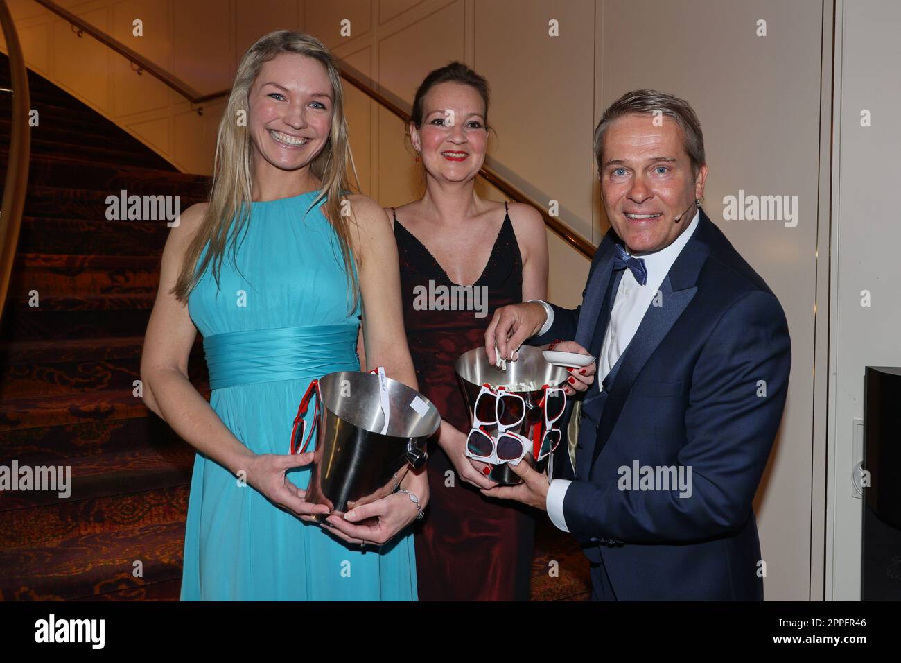 Hinnerk Baumgarten, Blue Ball 2023 zugunsten der Kinderkrebsstation der UKE im Hotel Grand Elyssee, Hamburg, 01.04.2023 Stockfoto
