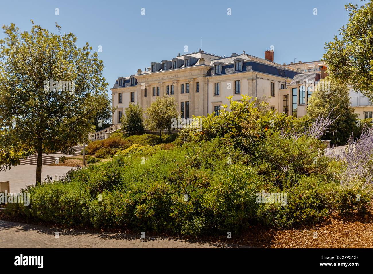 gerichtsgebäude von Les Sables d olonnes, Frankreich Stockfoto