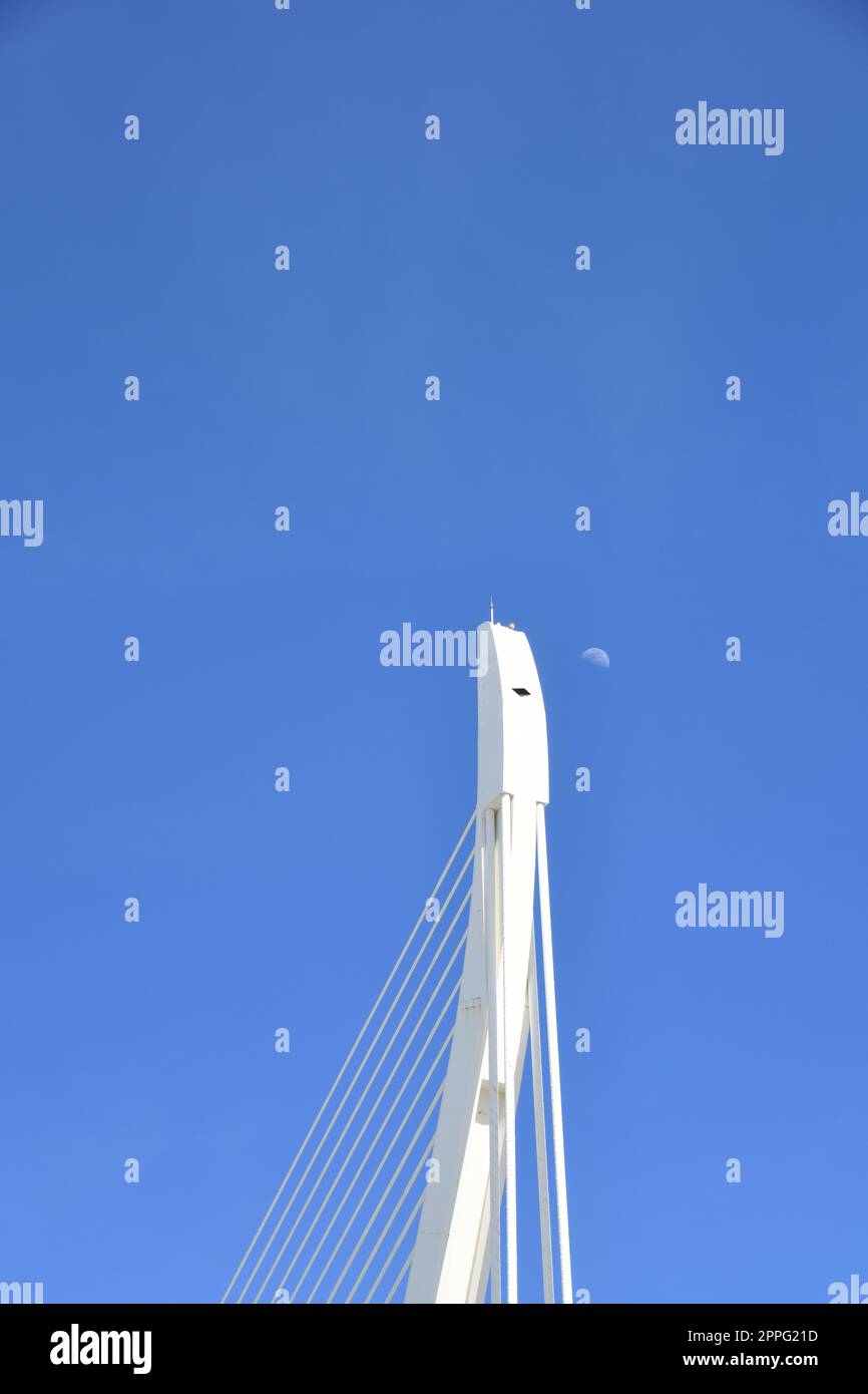 Stadtblick, Hausfassaden von Valencia, Provinz Valencia, Spanien, März 2023 Stockfoto