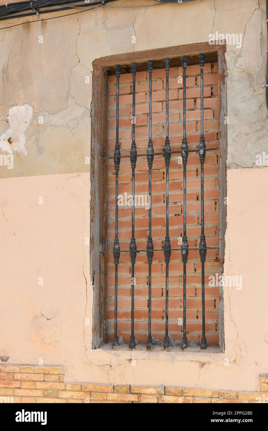 Stadtblick, Hausfassaden von Valencia, Provinz Valencia, Spanien, März 2023 Stockfoto