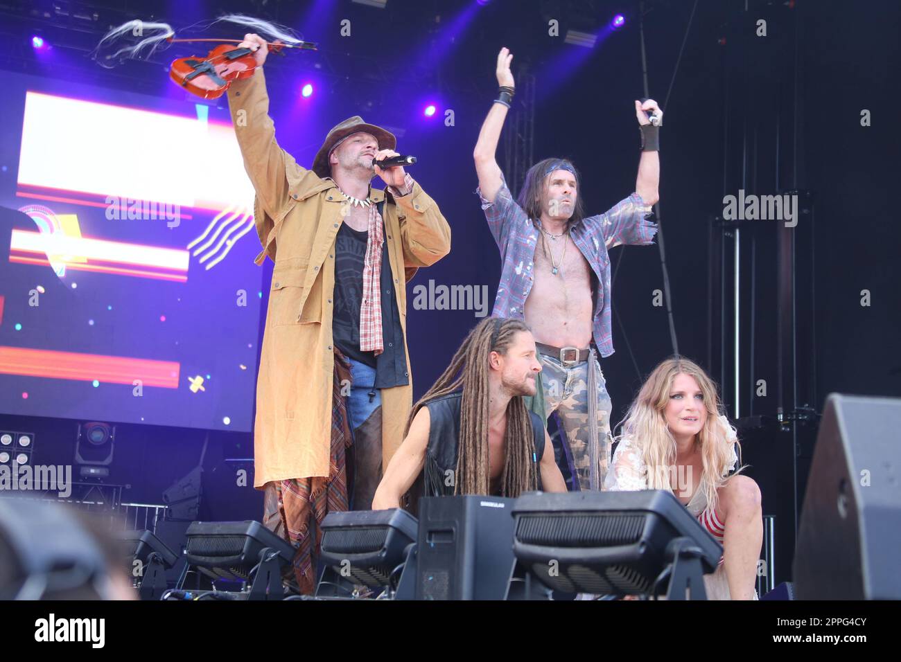 Rednex, 90s SuperShow, Horner Rennbahn Hamburg, 30.07.2022 Stockfoto