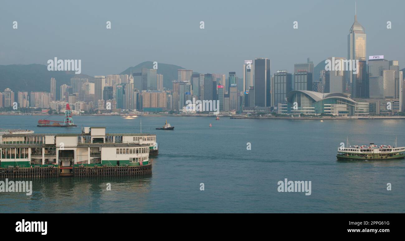 Tsim Sha Tsui, Hongkong 06. September 2020: Stadt Hongkong Stockfoto