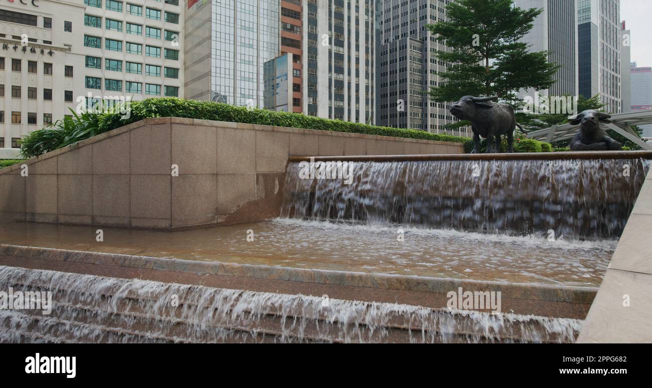 Central, Hongkong 16. September 2021: Börsenplatz Hongkong Stockfoto
