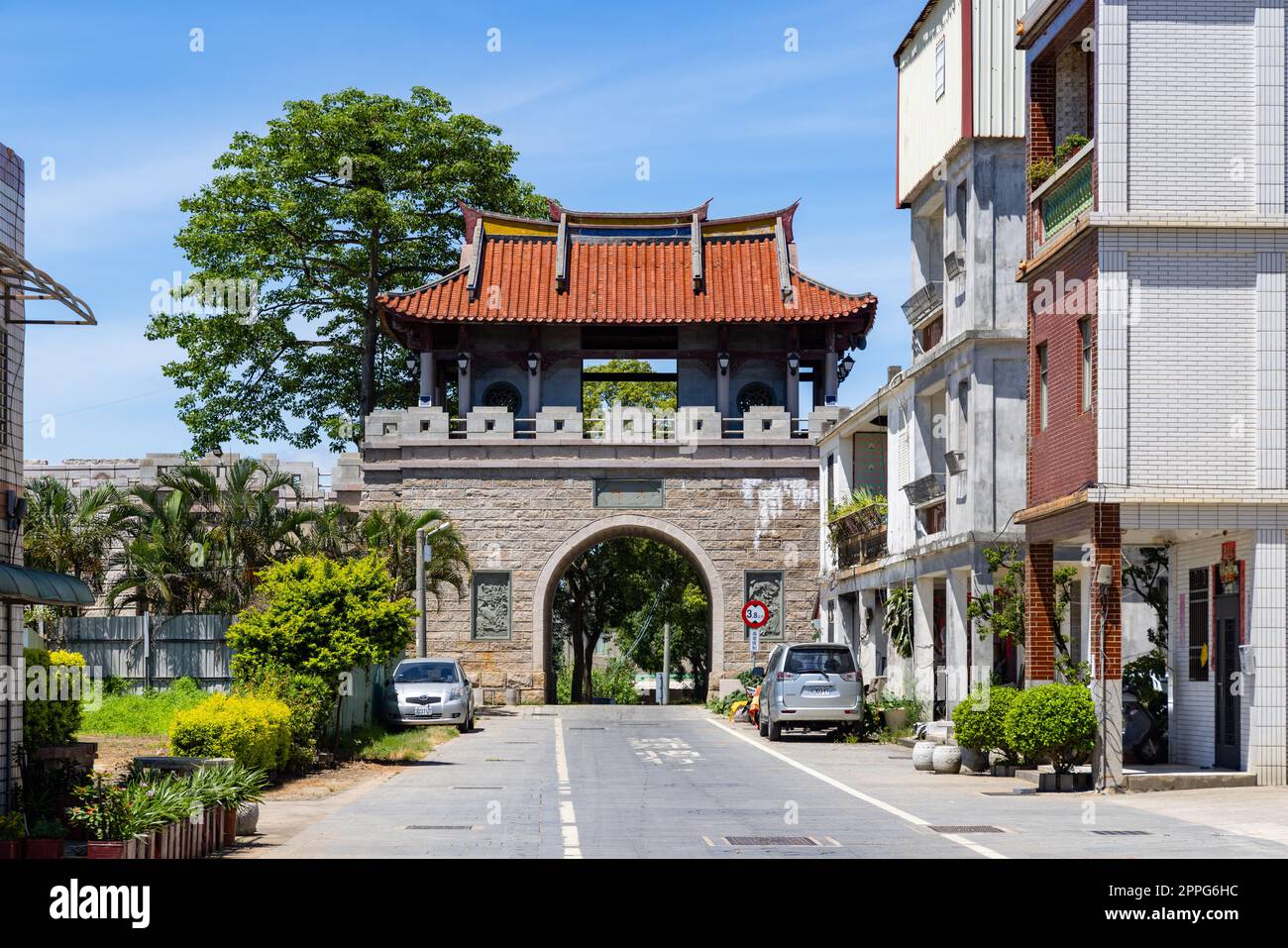 Nordtor in der Antike von Kinmen in Taiwan Stockfoto