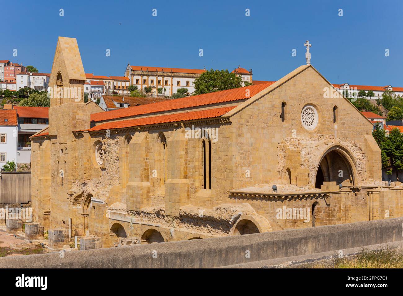 Kloster Santa Clara a Velha Stockfoto