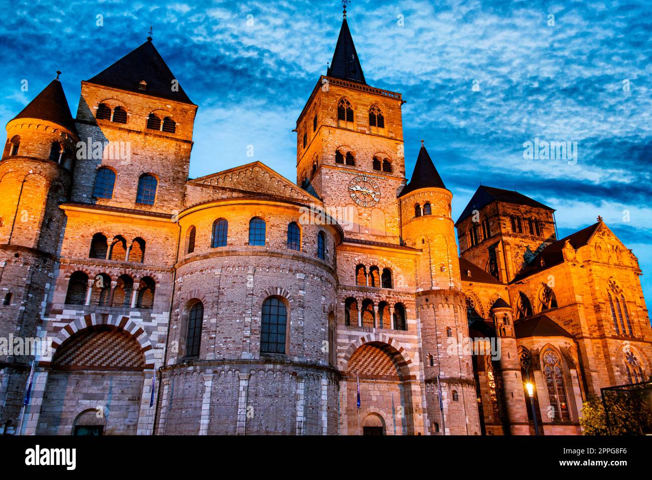 Die Hohen Dom St. Peter in Trier, Deutschland Stockfoto