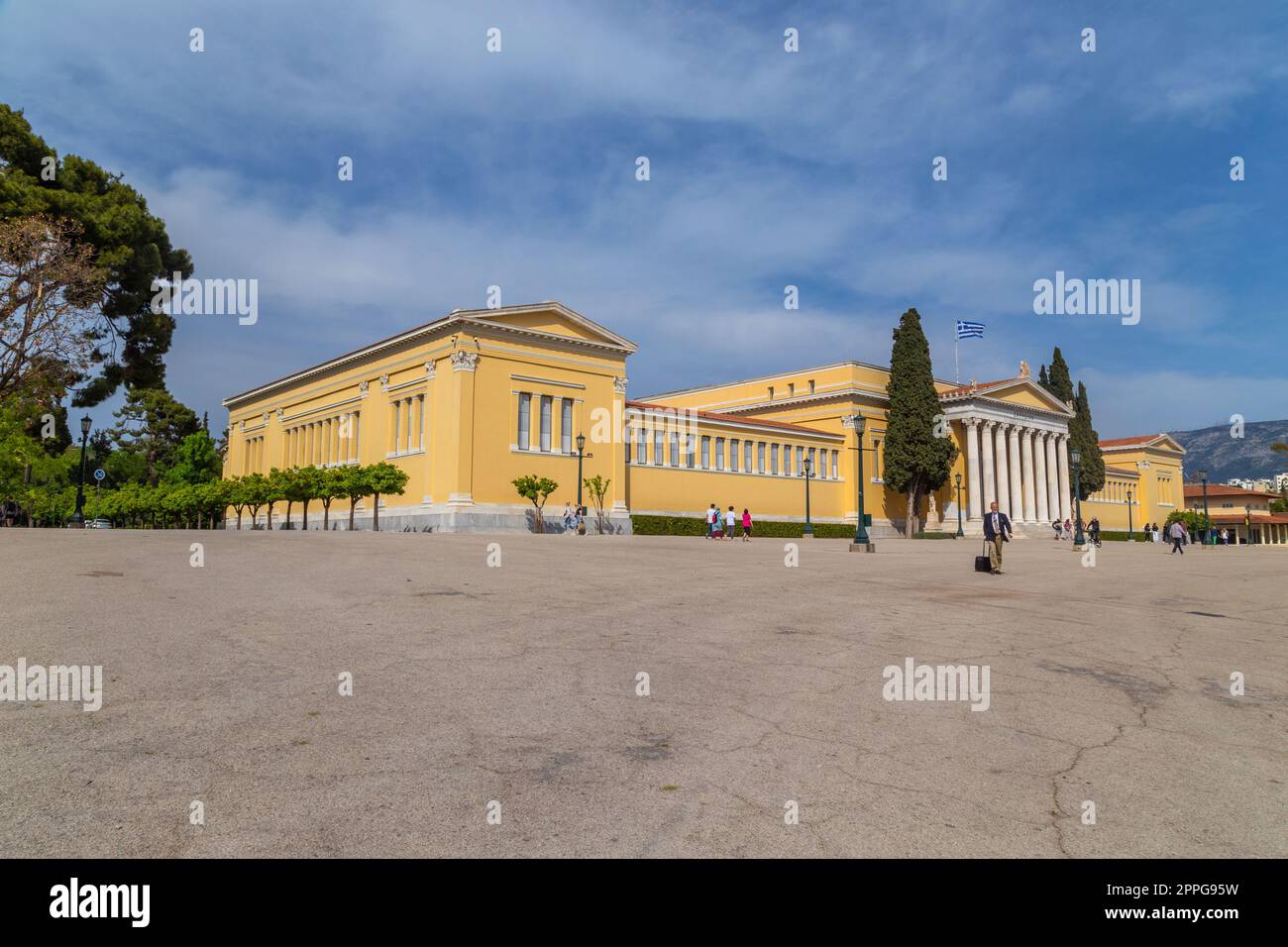 Zappeion in Athen Stockfoto