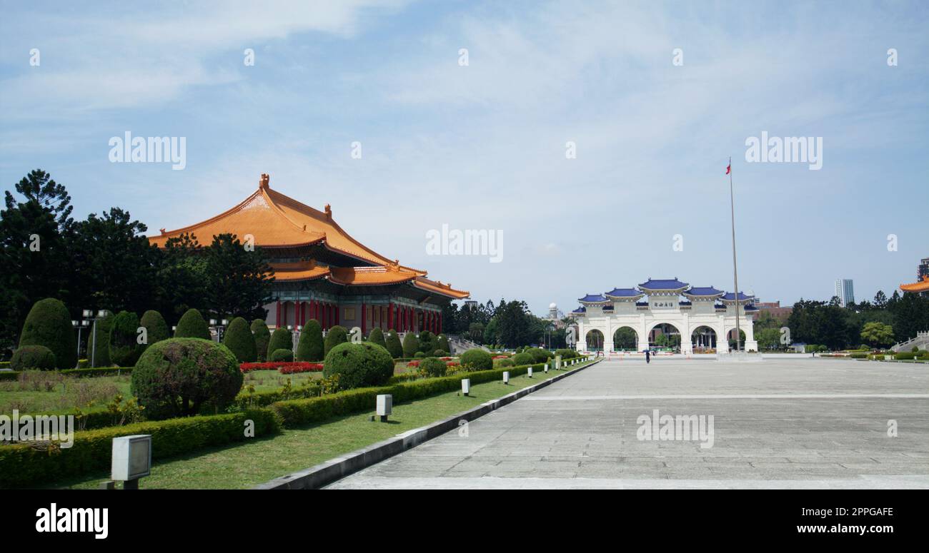 Taipei, Taiwan, 17. März 2022: Chiang Kai-shek Memorial Hall in taiwan Stockfoto