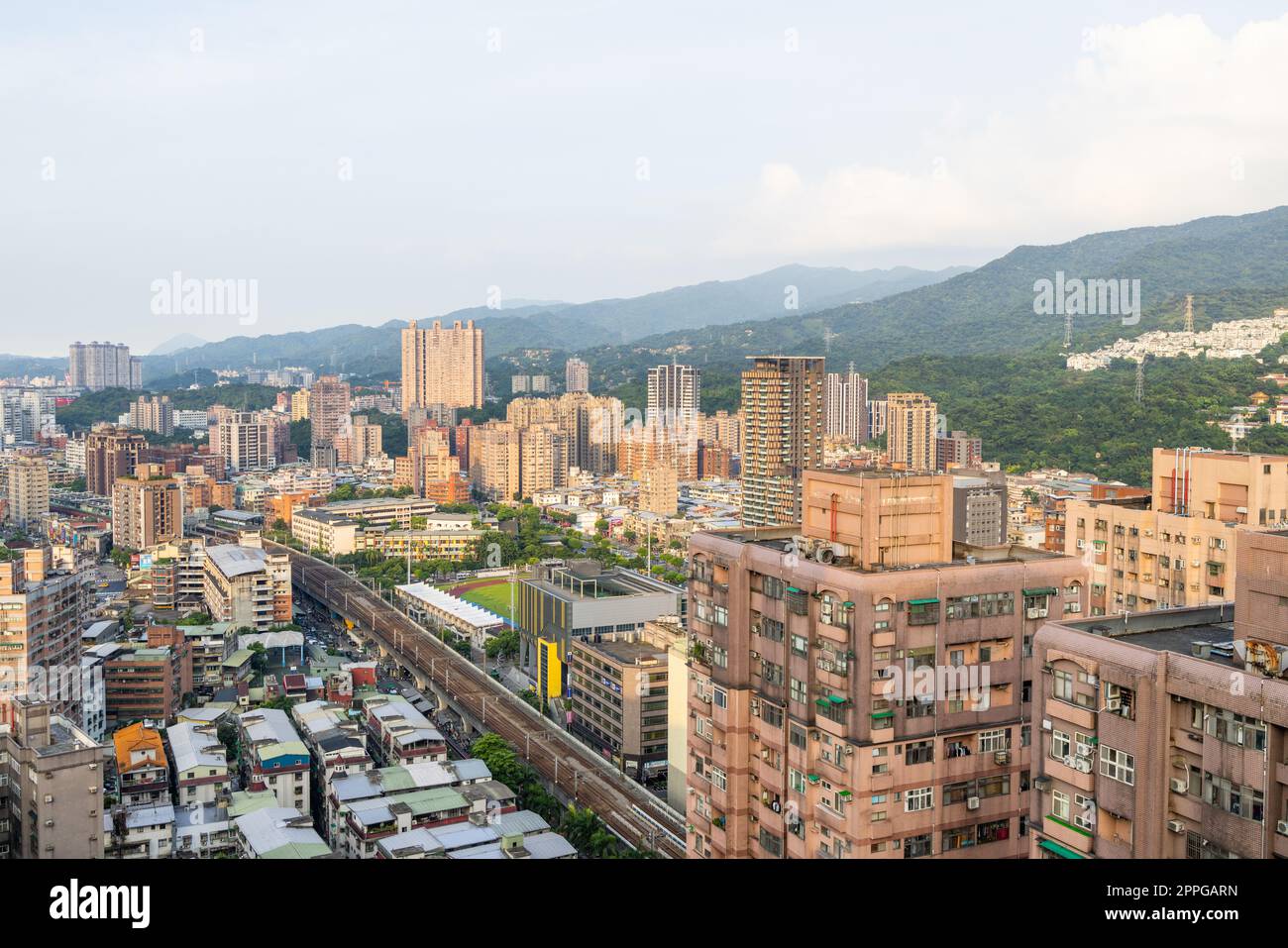 Xizhi, Taiwan, 09. Juli 2022: Taiwan City in New Taipei xizhi Stockfoto