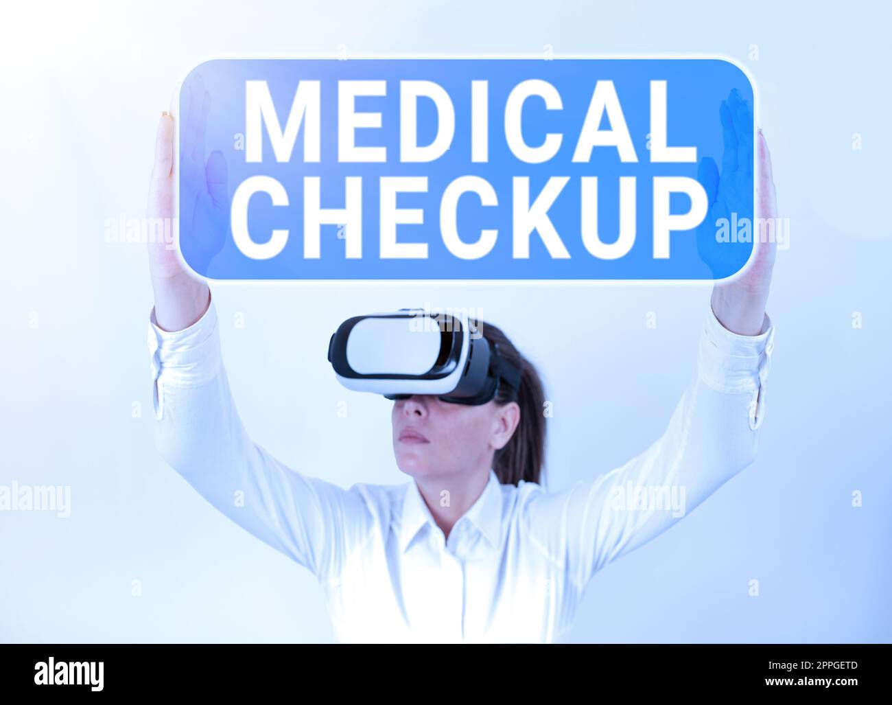 Handschrifttext Medizinische Untersuchung. Business zeigen medizinische Untersuchung, um Ihren allgemeinen Gesundheitszustand zu testen Stockfoto