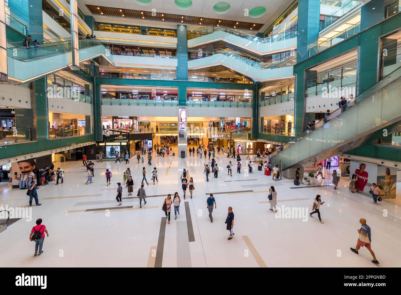 Sha Tin, Hongkong 03. Juni 2019: Einkaufszentrum Stockfoto