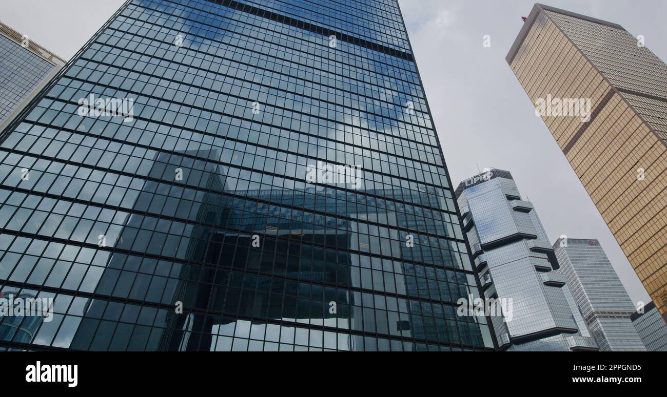 Central, Hong Kong 13. Mai 2021: Hong Kong Business Tower Stockfoto