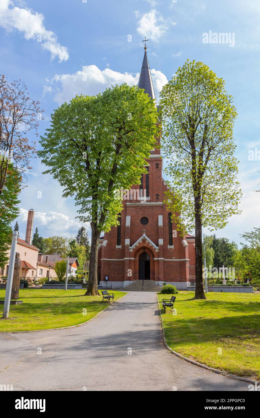 hurch of St. Josip in Slatina Stockfoto