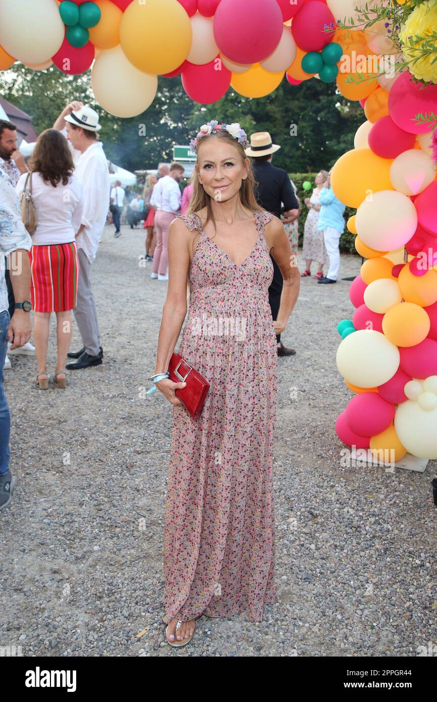 Jenny Elvers, Happy Summer Weekend mit Movie Meets Media, gut Basthorst bei Hamburg, 27.08.2022 Stockfoto