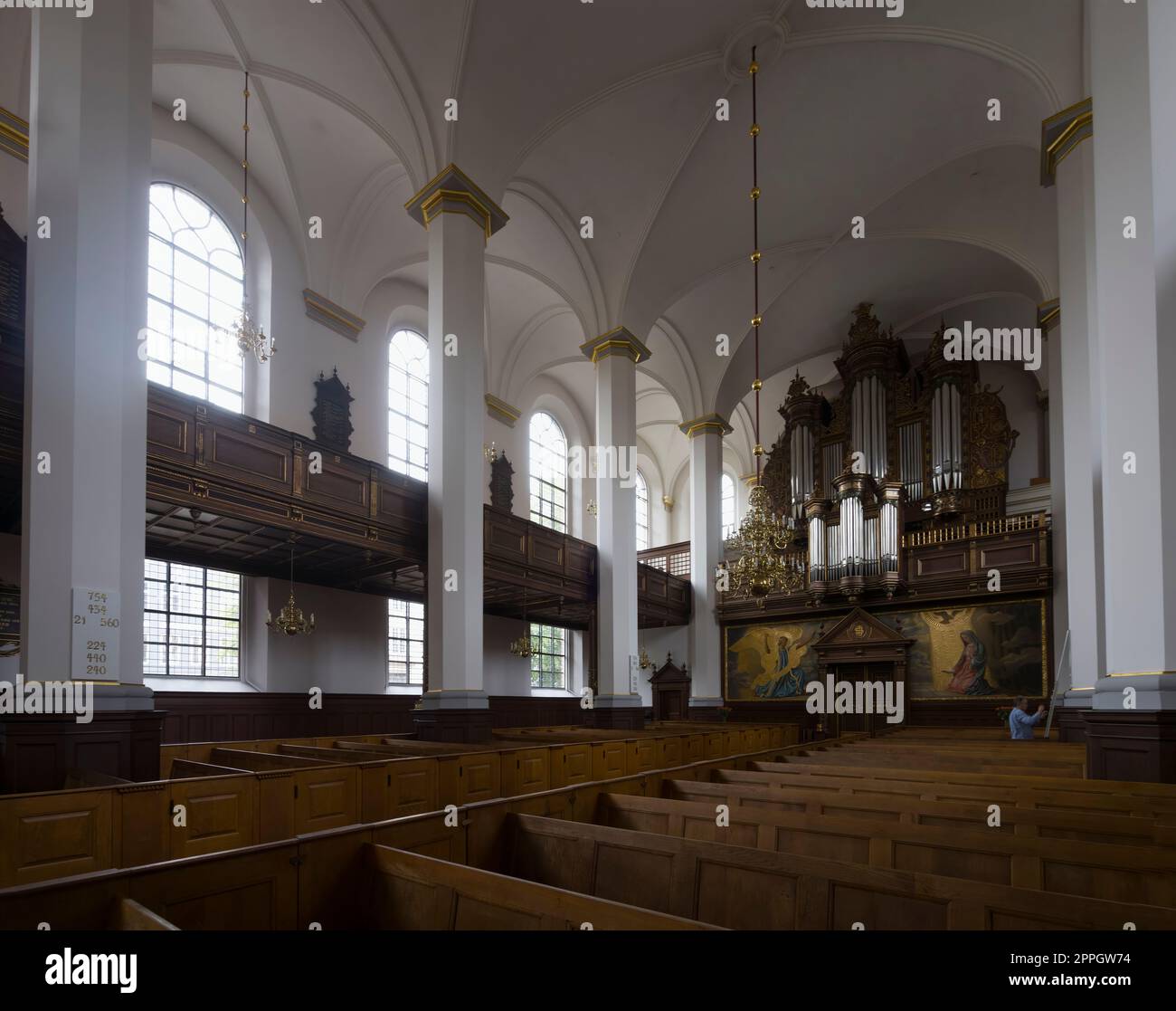 Heilige Geisteskirche in Kopenhagen, Dänemark Stockfoto