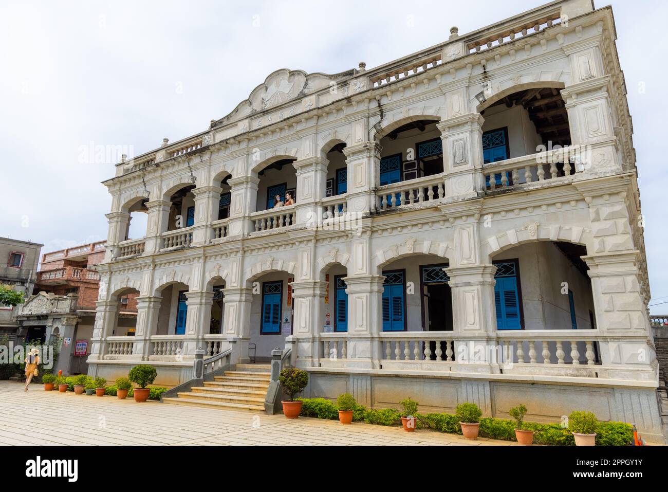 Kinmen, Taiwan, 01. Juli 2022: Chen Jing lan Western House Stockfoto