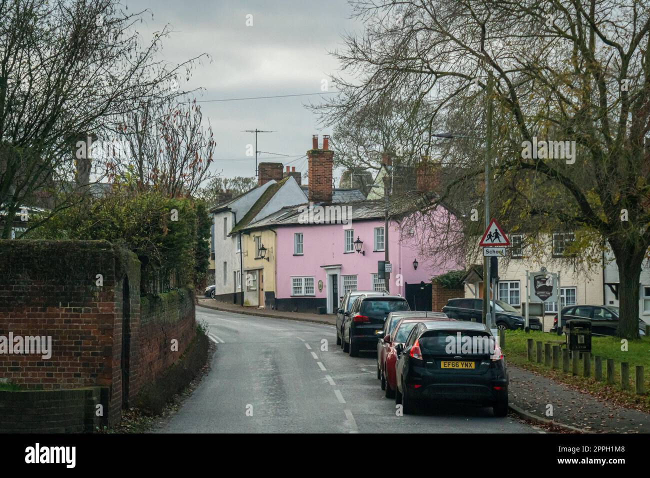 Saffron Walden Town, Essex, Großbritannien Stockfoto