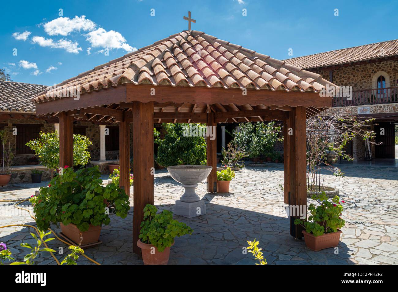 Kloster von Agia Thekla, Zypern Stockfoto