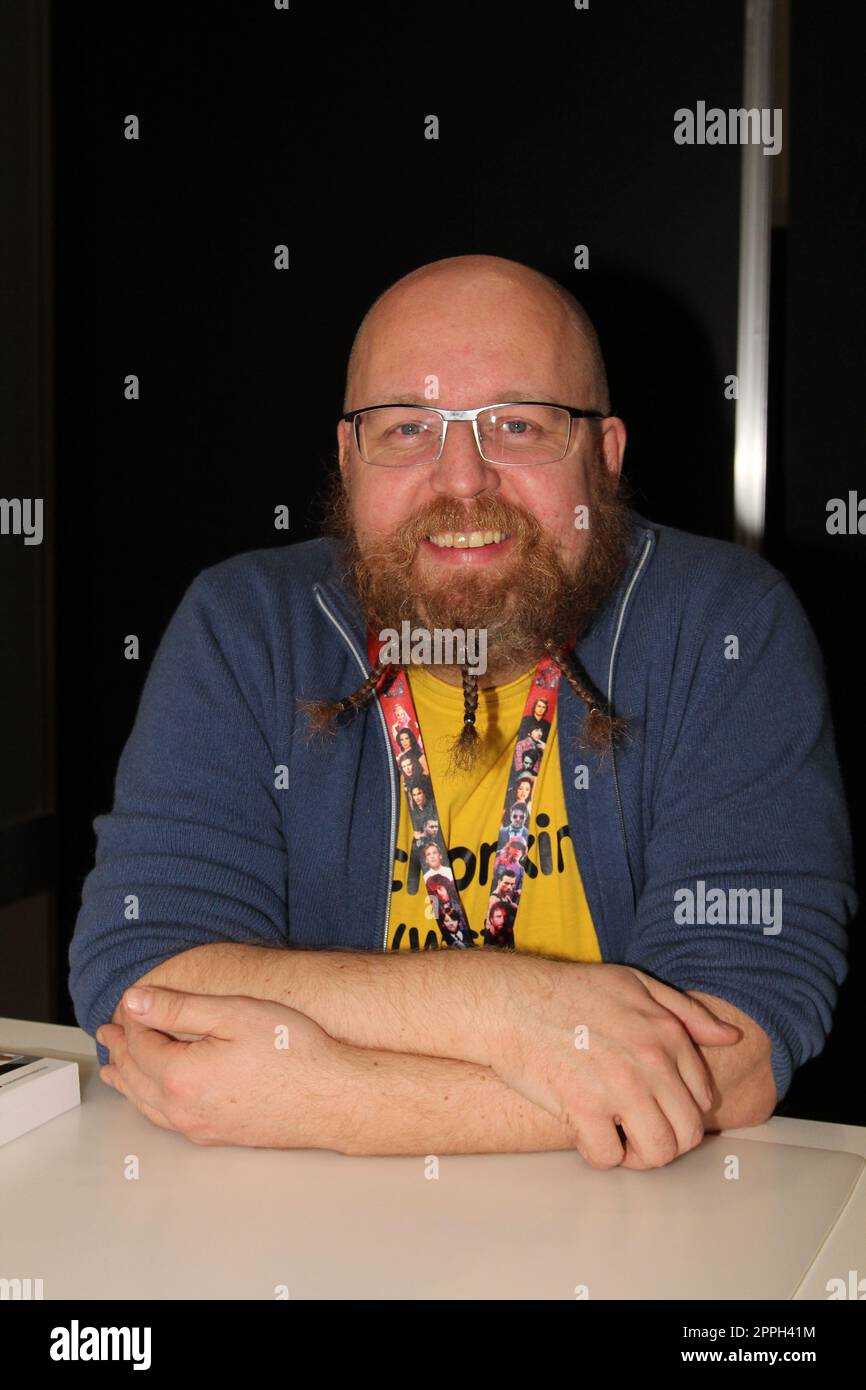 Gerrit Schmidt-Foss (Sprecher) Deutsche Comic Con, Westfalenhallen, Dortmund, 03.12.2022 Stockfoto