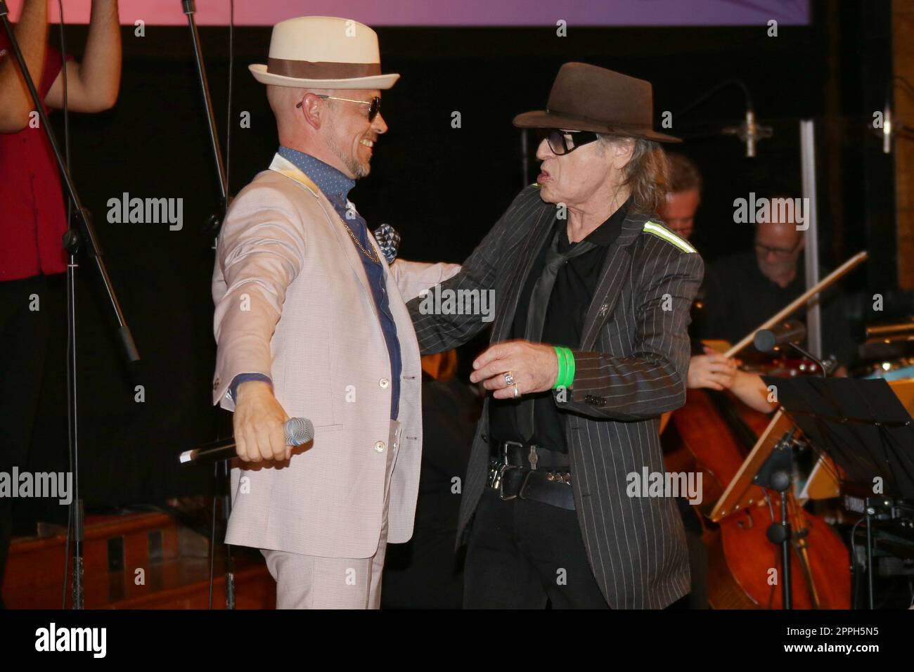 Jan Delay, Udo Lindenberg Stockfoto