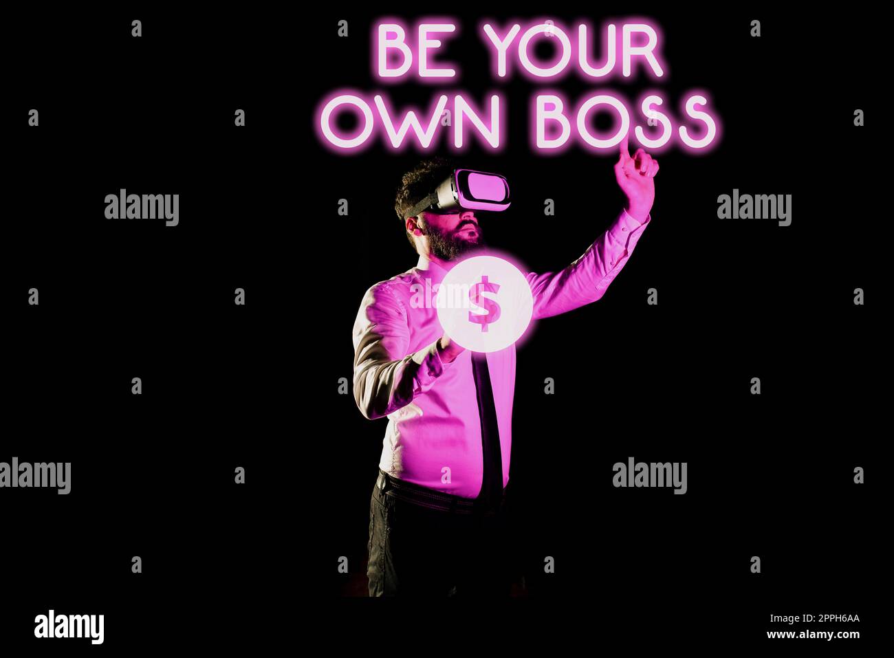 Handschrift Text Hören und Lernen. Business Ansatz Entrepreneurship Start Business Unabhängigkeit selbstständige Stockfoto