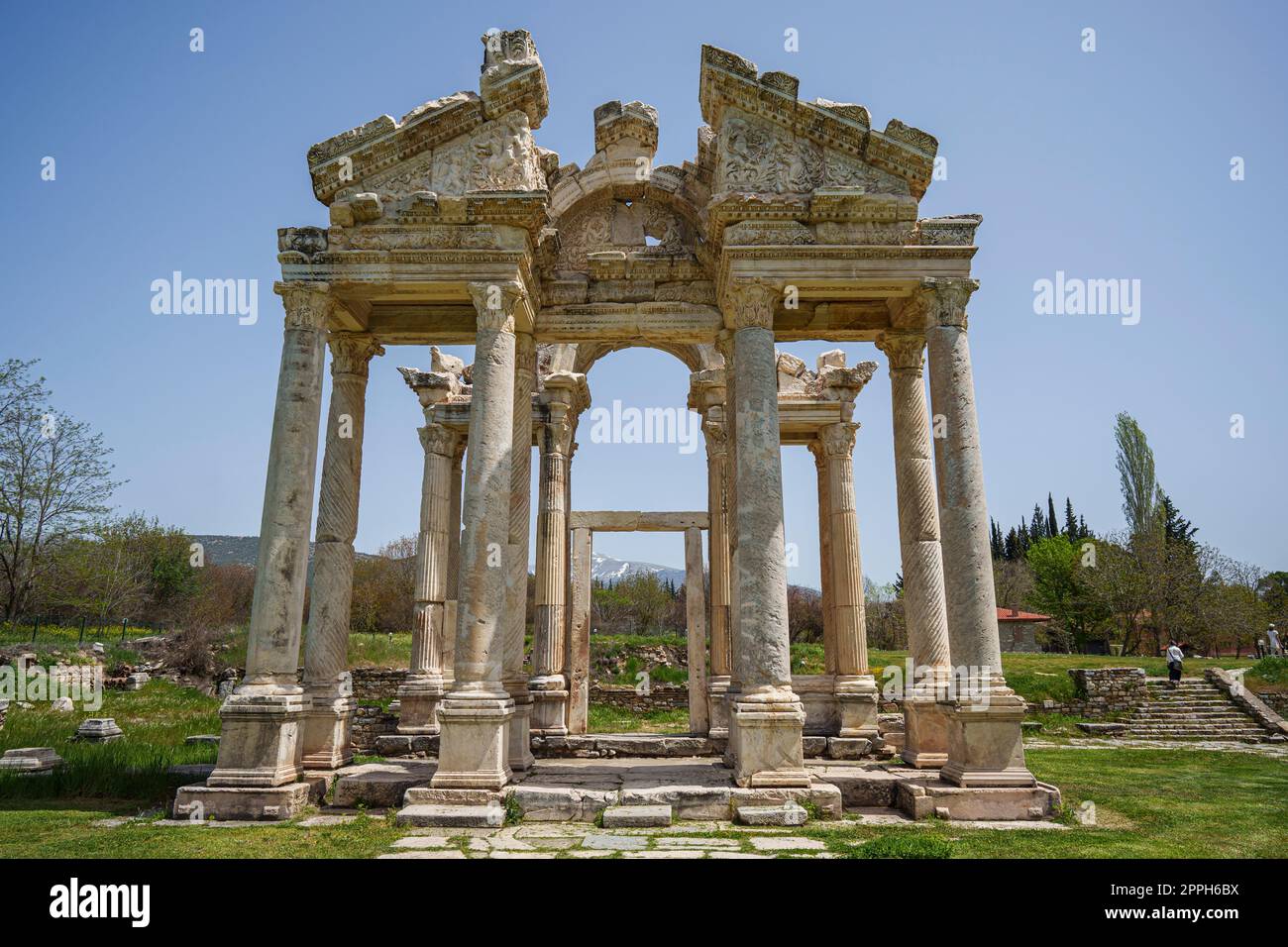 Aphrodisias Antiquitätenruinen in der Türkei Stockfoto