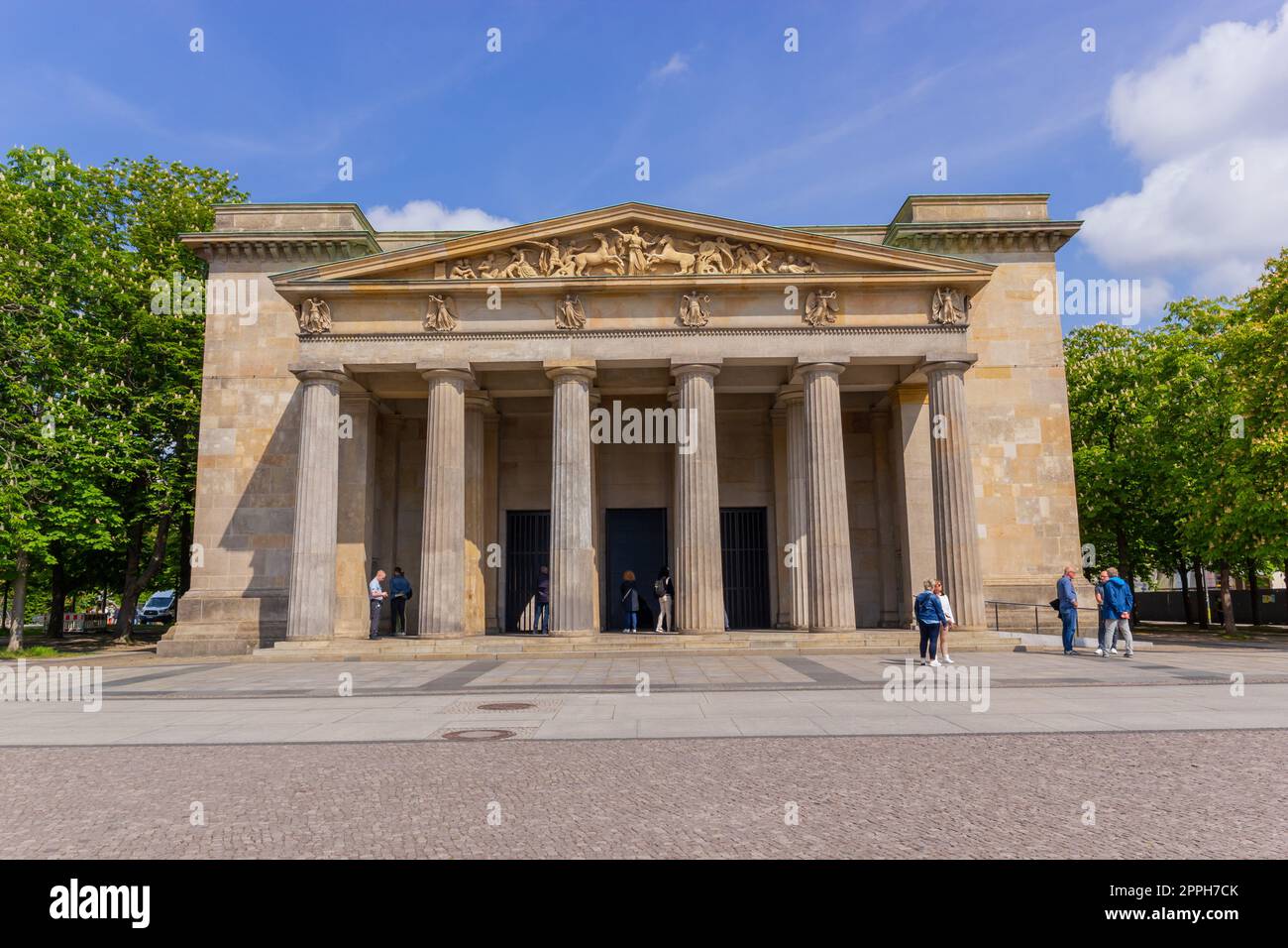 Neue Wache, Kriegsdenkmal-Gebäude Stockfoto