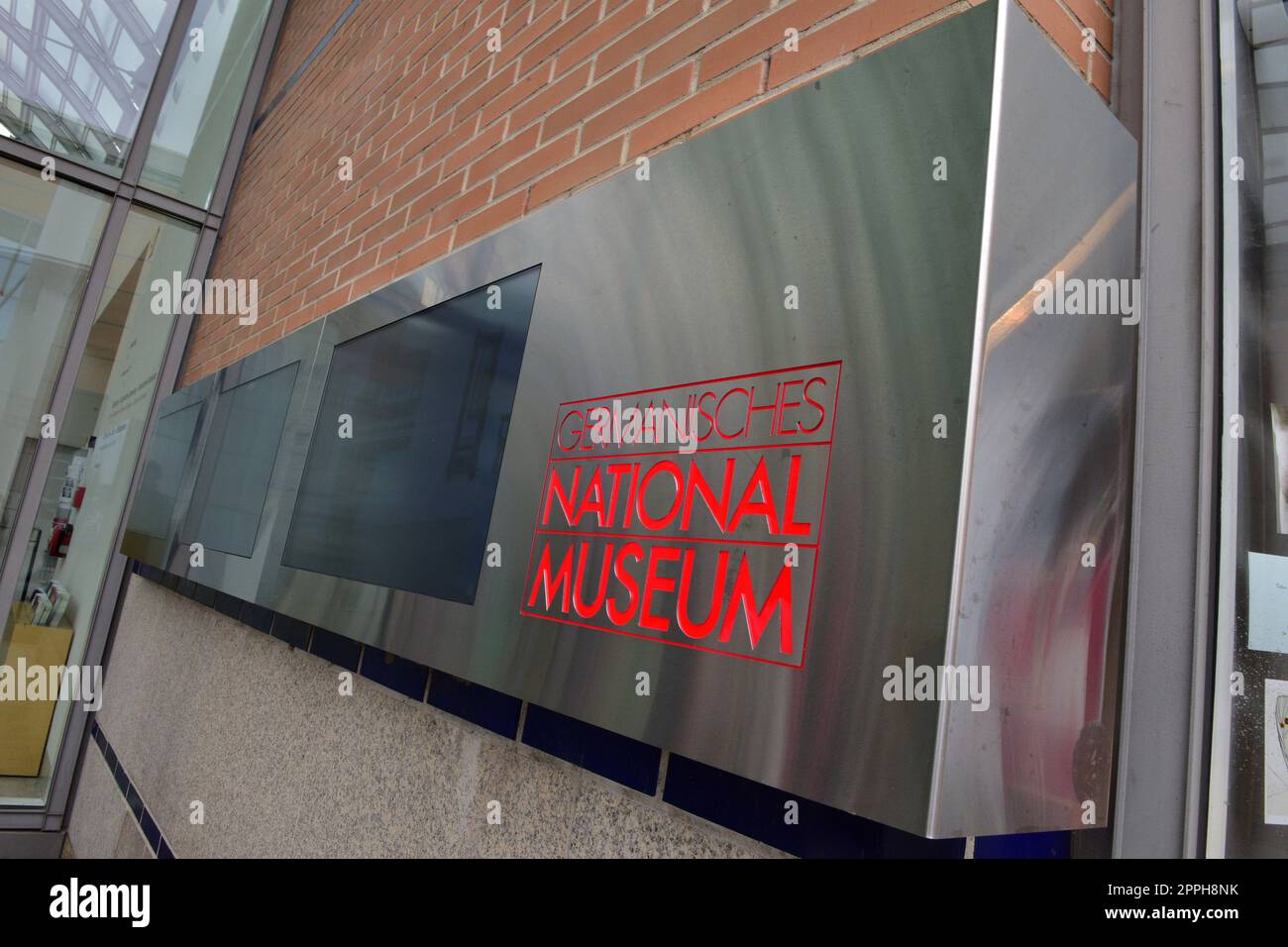 Deutsches Nationalmuseum in Nürnberg Stockfoto