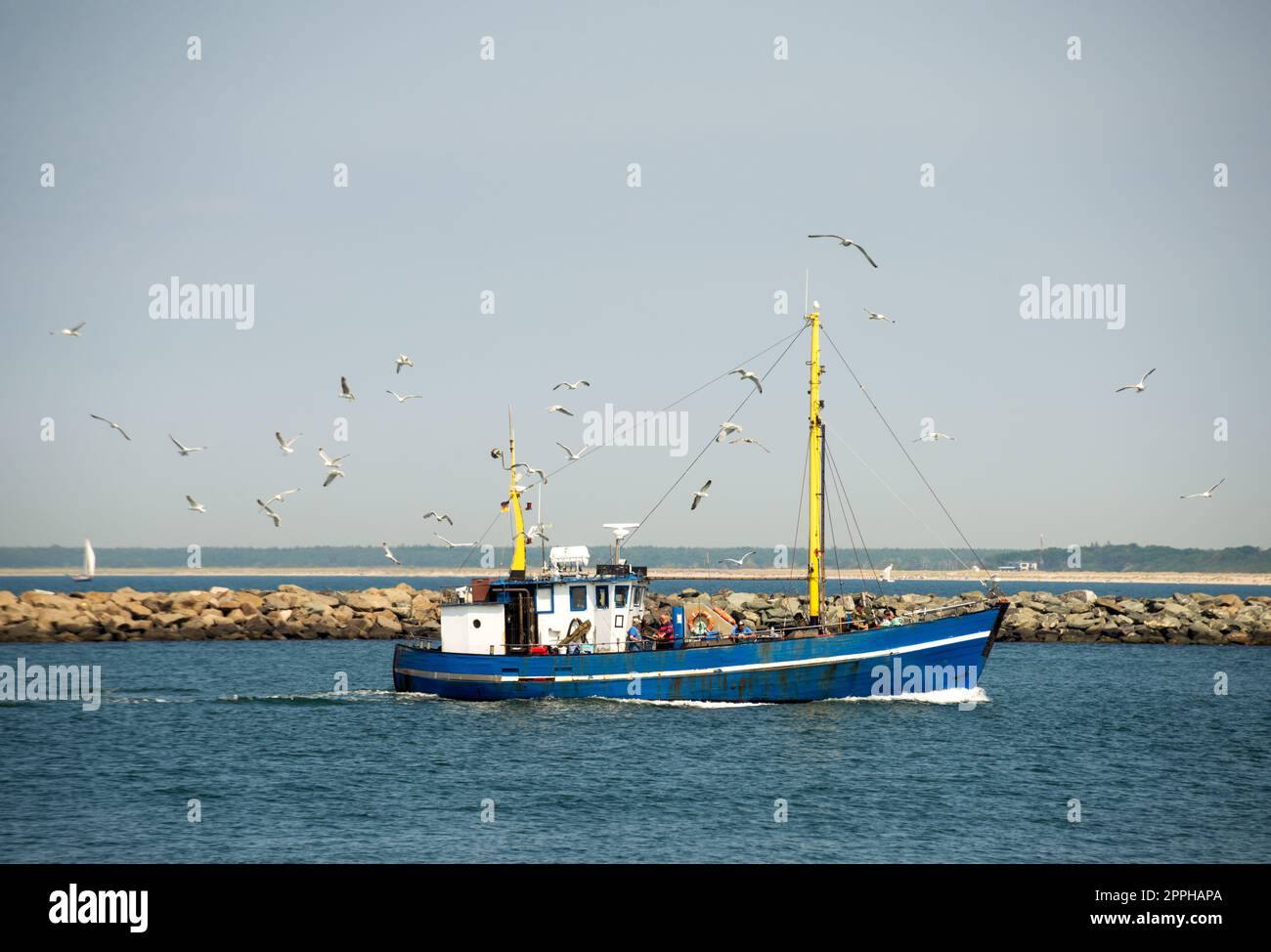 Fischerboot Stockfoto