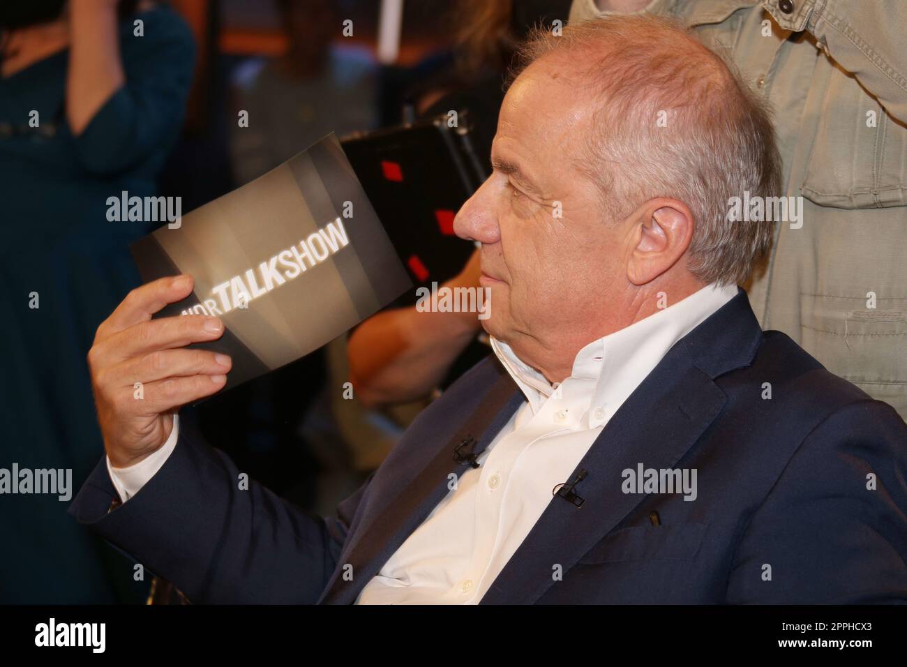 Hubertus Meyer Burckhardt, NDR Talkshow, 21.10.2022, Hamburg Stockfoto