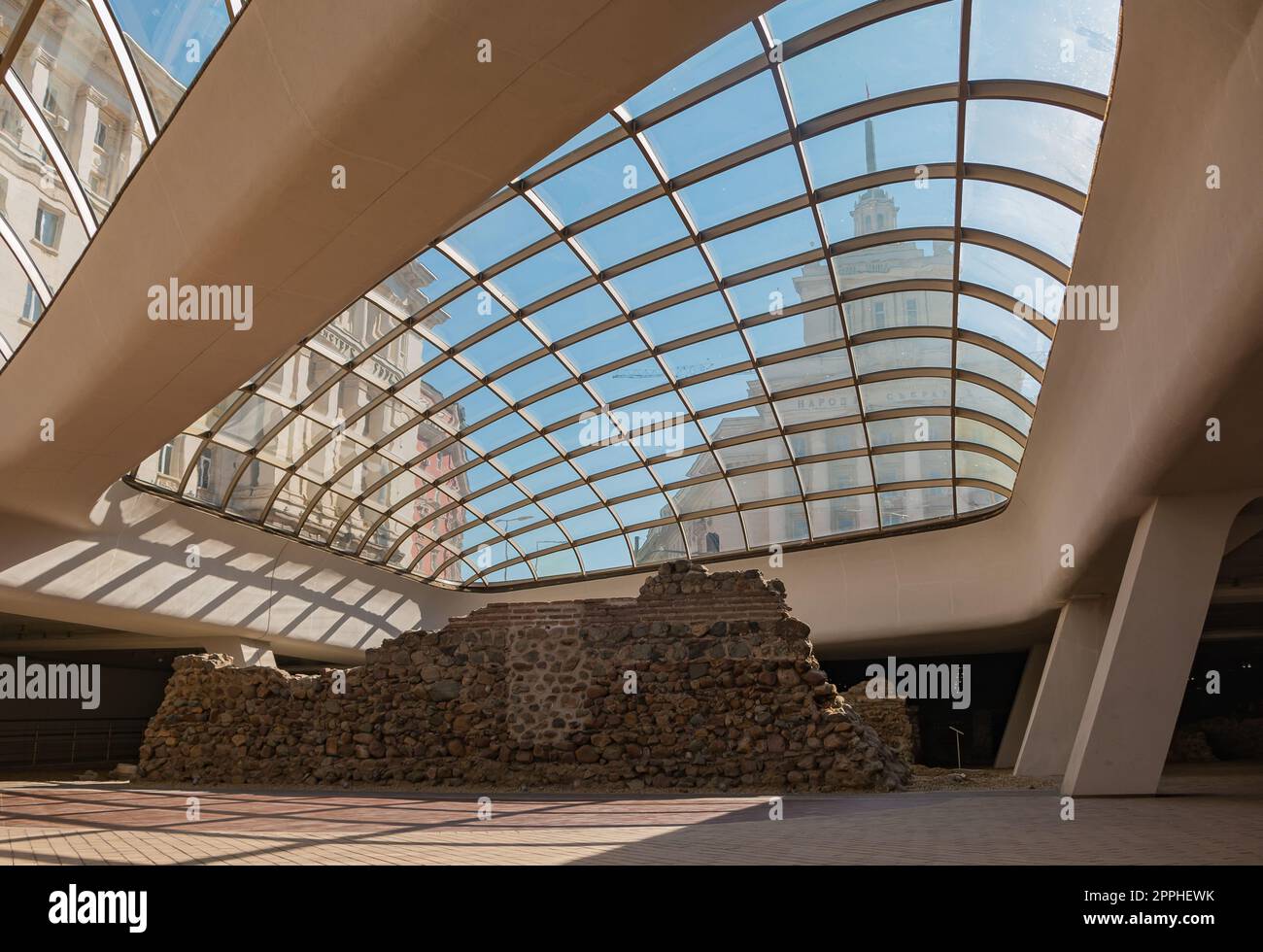 Antiker Serdica-Komplex II Stockfoto