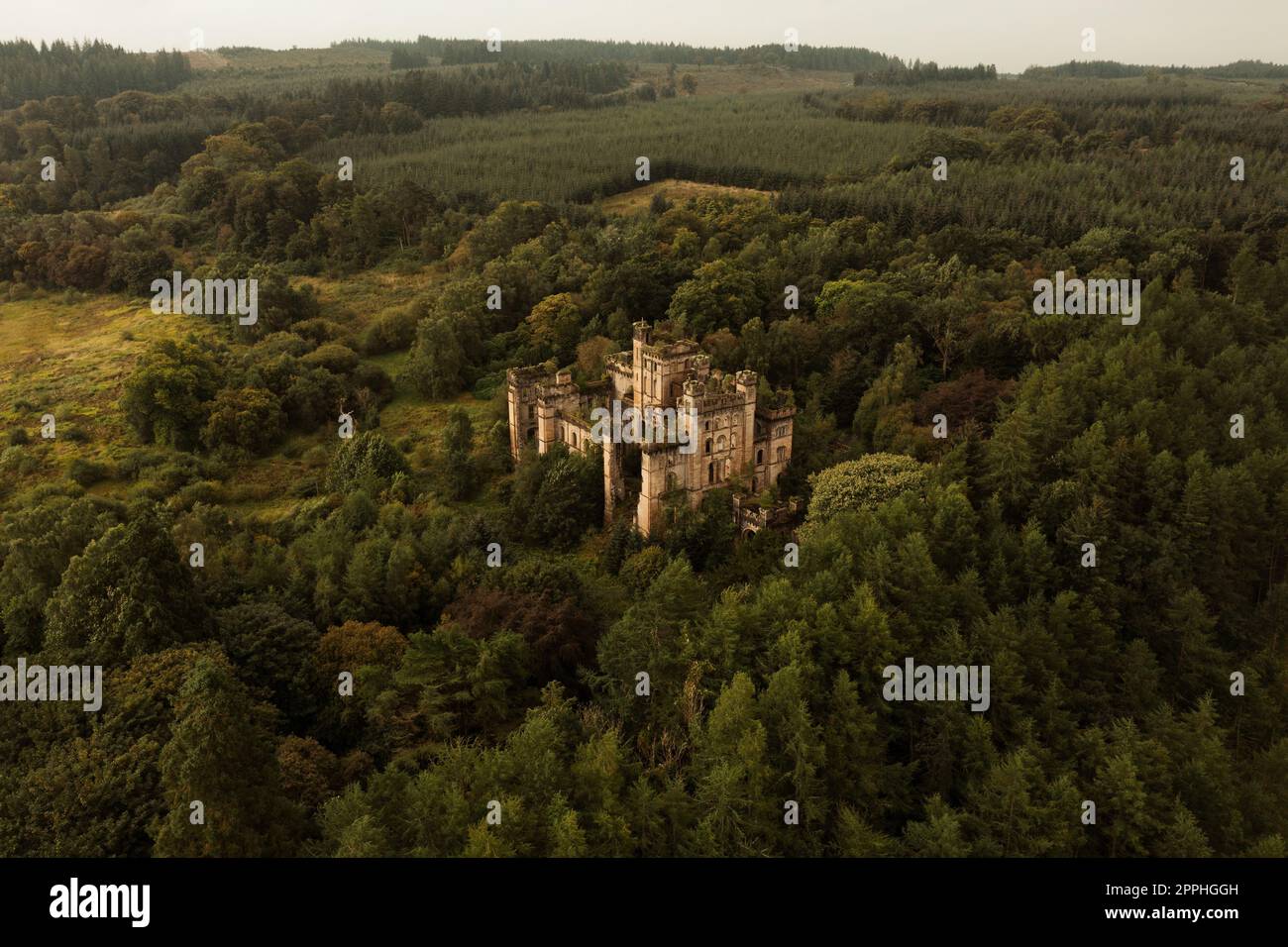 Lennox Castle, Lennoxtown, Glasgow, Vereinigtes Königreich Stockfoto