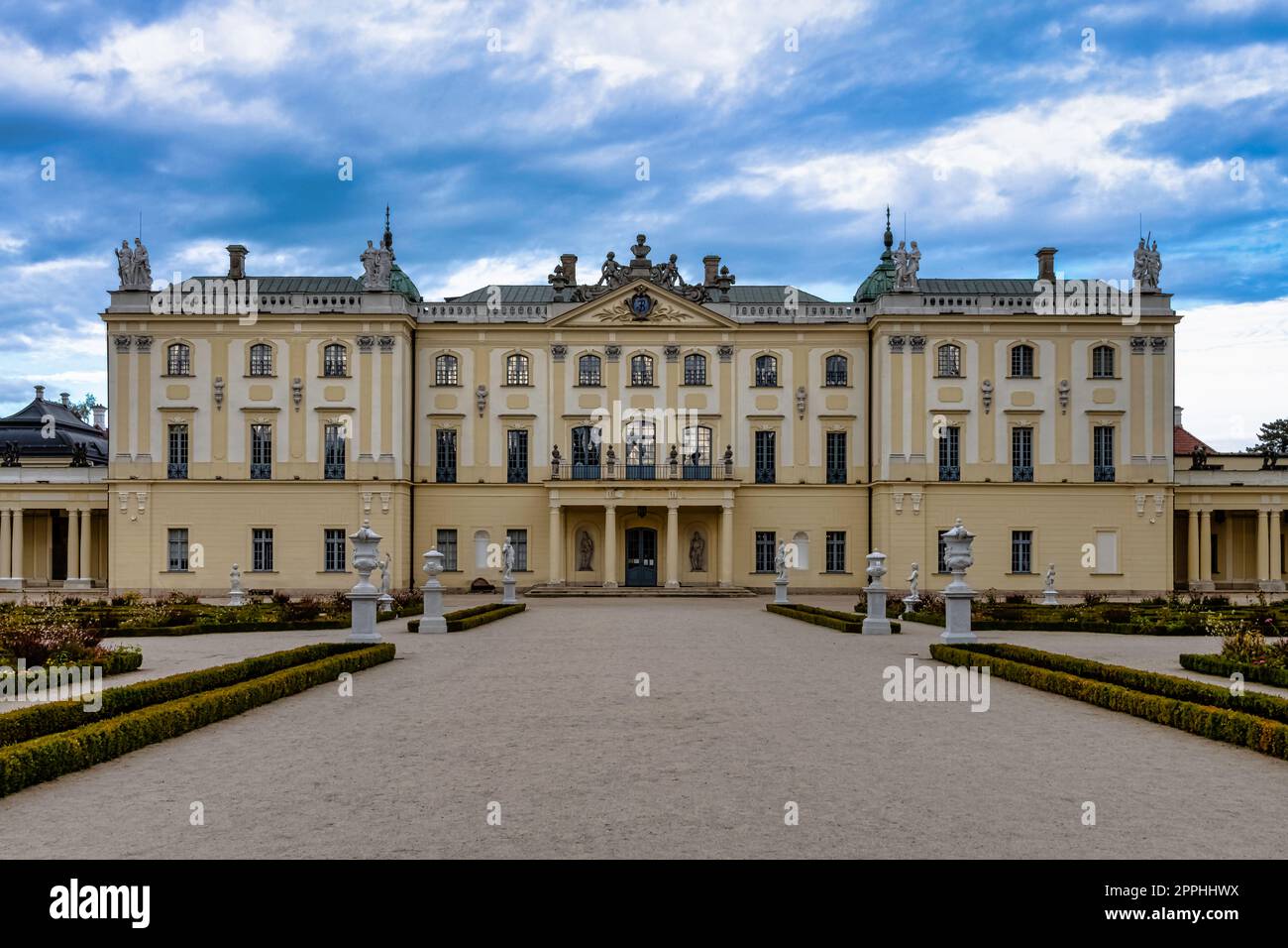 Branicki-Palast in Bialystok, Podlasie, Polen Stockfoto