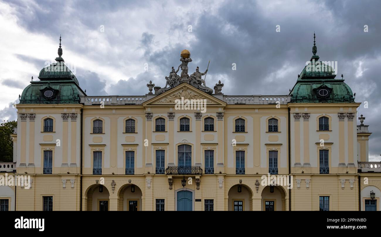 Branicki-Palast in Bialystok, Podlasie, Polen Stockfoto