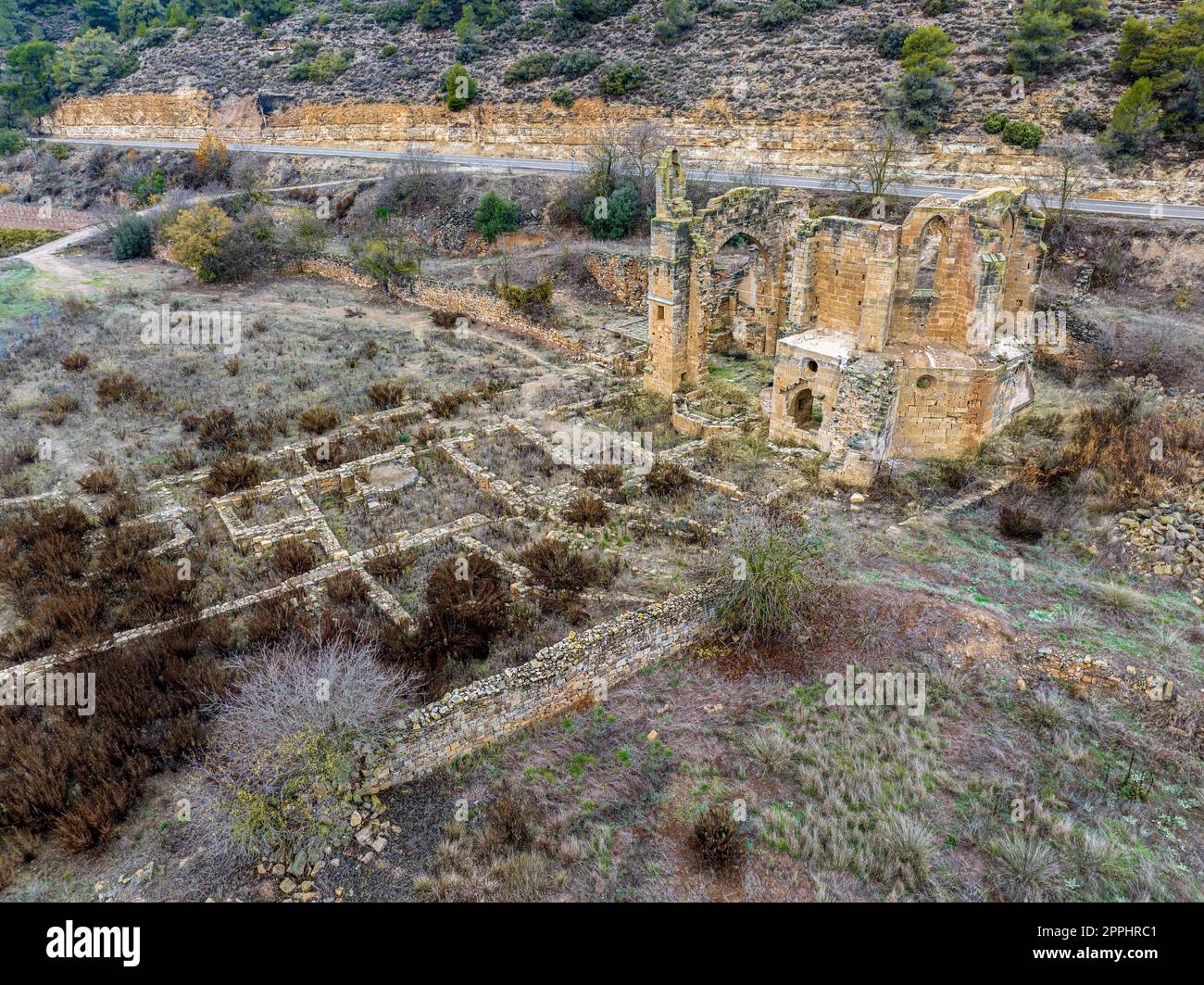 Das Kloster Santa Maria de Vallsanta ist ein ehemaliges