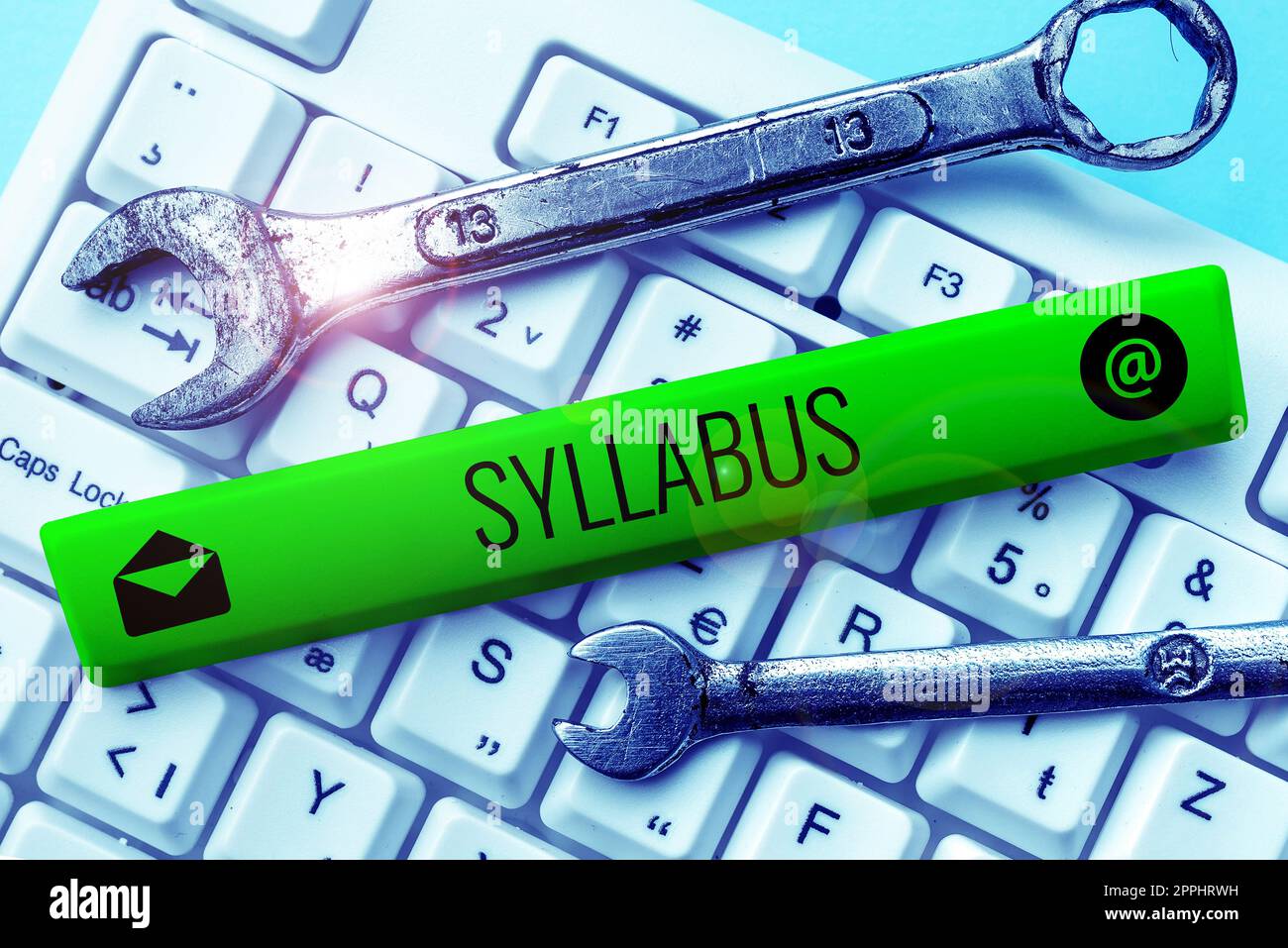Inspiration mit Zeichen Syllabus. Wort für eine Zusammenfassung eines Diskurses, einer Abhandlung oder von Prüfungserfordernissen Stockfoto