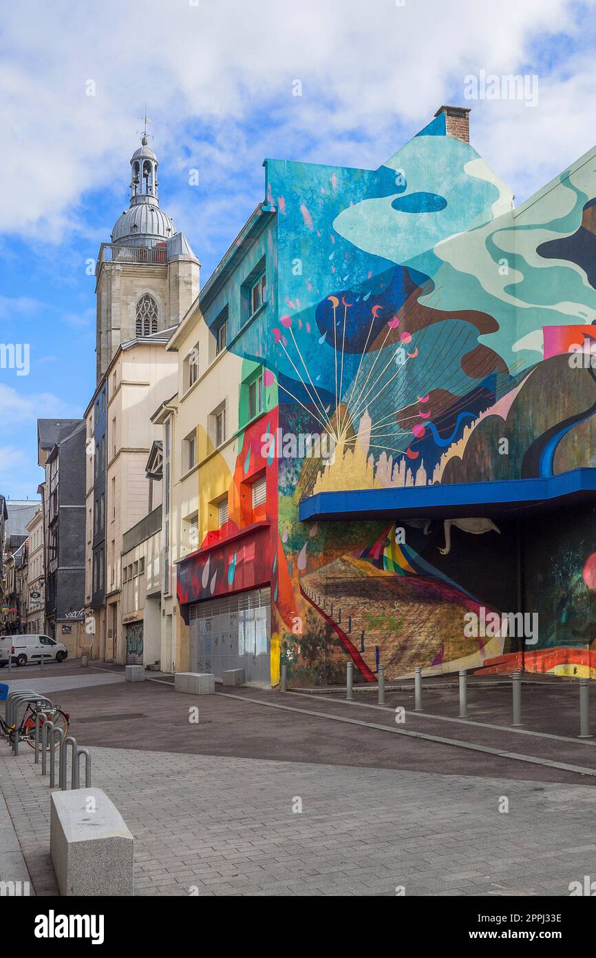 Frankreich, Altstadt von Rouen Stockfoto