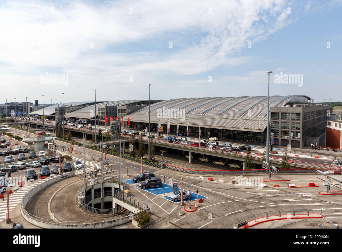 Hamburg Airport Terminal 1 Besucher Parken www.alamy.de