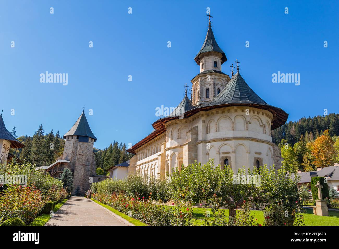 Das Kloster Von Moldawien Stockfoto