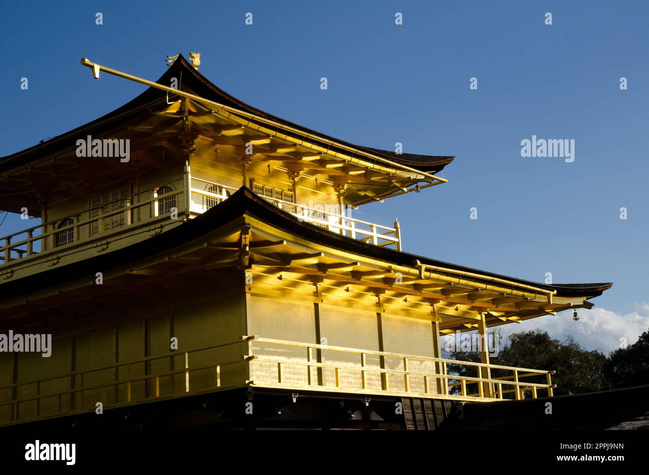 Goldener Pavillon in der Stadt Kyoto. Stockfoto