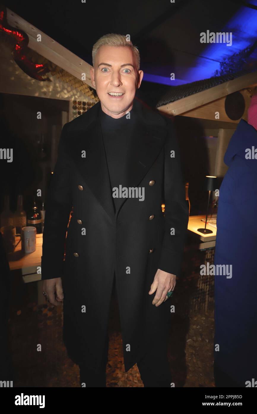 H.P. Baxxter auf einem Wintermagie-Event in Hamburg Stockfoto